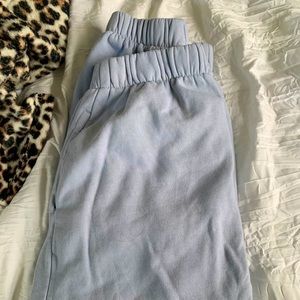 Blue brandy Melville Rosa joggers